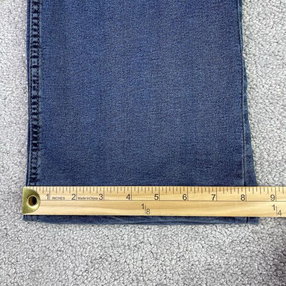 Nicole Miller SoHo Jeans Women’s 10 Blue Bootcut High Rise Medium Wash Stretch - Picture 12 of 13